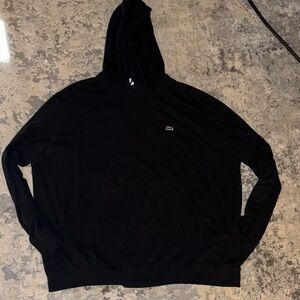 4xl Lacoste Men's Classic Black Hoodie